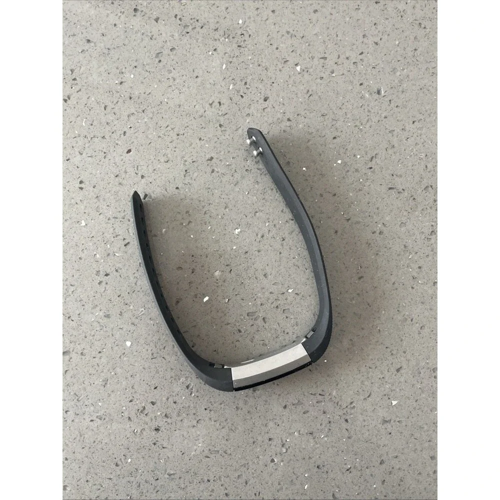READ Fitbit Alta FB406 Fitness Tracker Black large band untested